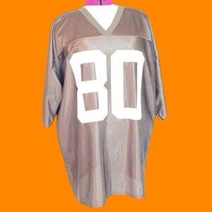 Kellen Winslow II Cleveland Browns Brown NFL Jersey 2XL V-Neck Polyester Footbal